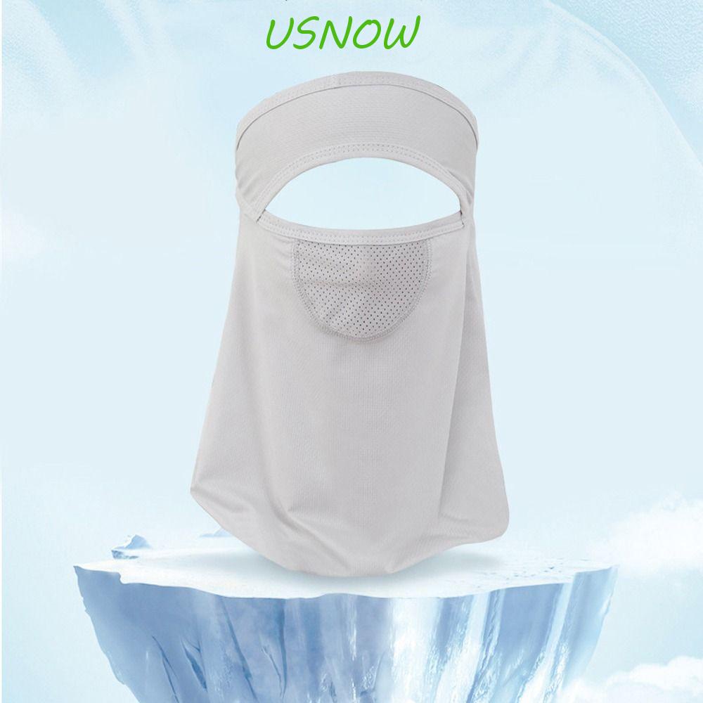 Khẩu Trang Che Cổ Chống Nắng Chống Gió Màu Trơn Có Thể Điều Chỉnh