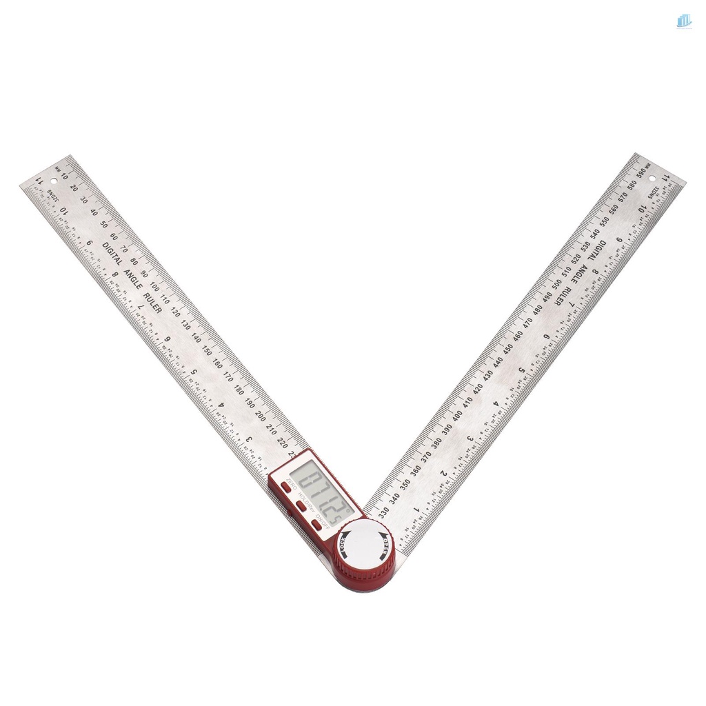 Thước Đo Góc Kỹ Thuật Số Bằng Thép Không Gỉ 11inch / 300mm Có Màn Hình LCD