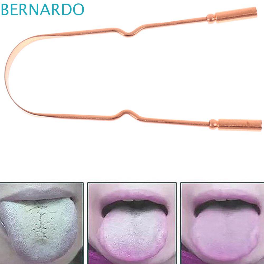 Dụng Cụ Cạo Lưỡi Bằng Đồng Nguyên Chất Mềm Mại Chuyên Nghiệp Có Thể Tái Sử