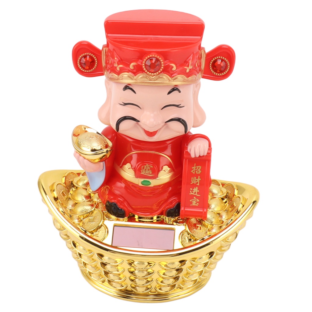 Tượng Thần Tài Ánh Nắng Mặt Trời Sống Động Tinh Tế Làm Quà Tặng Trang Trí