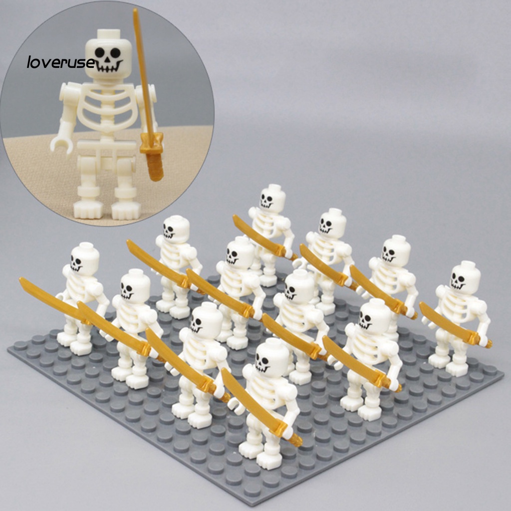 Set 12 Mô Hình Bộ Xương Người Đồ Chơi Cho Bé