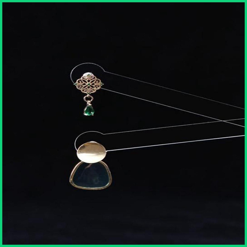 Set 5 Thanh Acrylic Cố Định Bông Tai Thiết Kế Cong Tiện Lợi Dễ Dùng