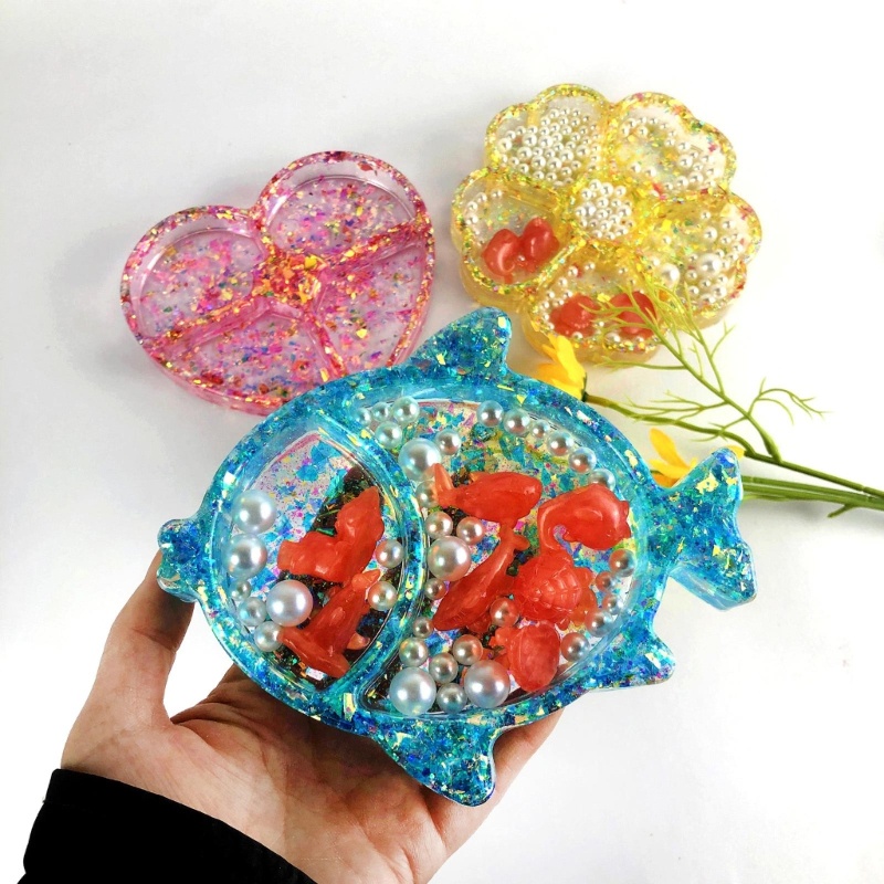 Khuôn Silicone Làm Hộp Đựng Trang Sức Tiện Dụng