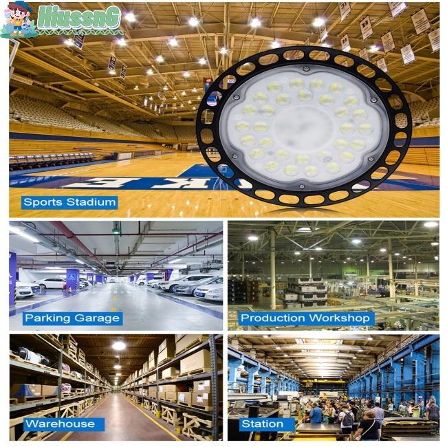 Đèn Led Siêu Sáng Chống Thấm Nước Hình Ufo 100w 150w 200w Ac220v