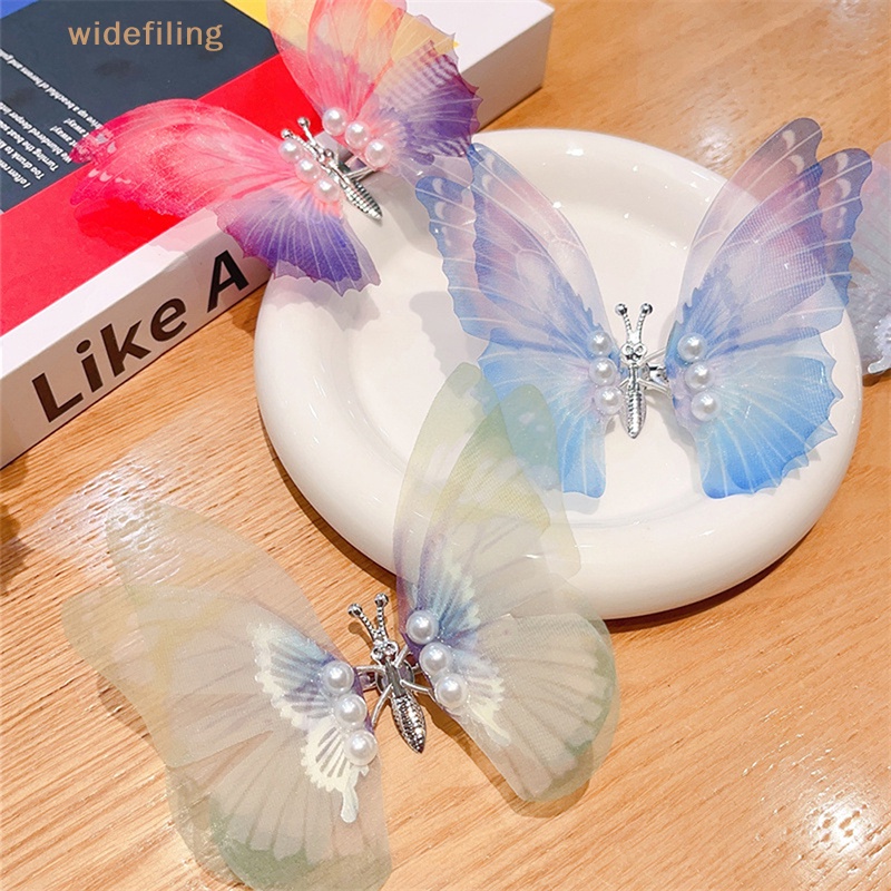 Kẹp Tóc Hình Bướm Phong Cách Cổ Điển Cho Bé Gái