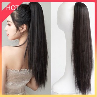Tóc Giả Đuôi Ngựa Thẳng Dài Có KẹpTóc Giả Kẹp Tóc Búi Giả