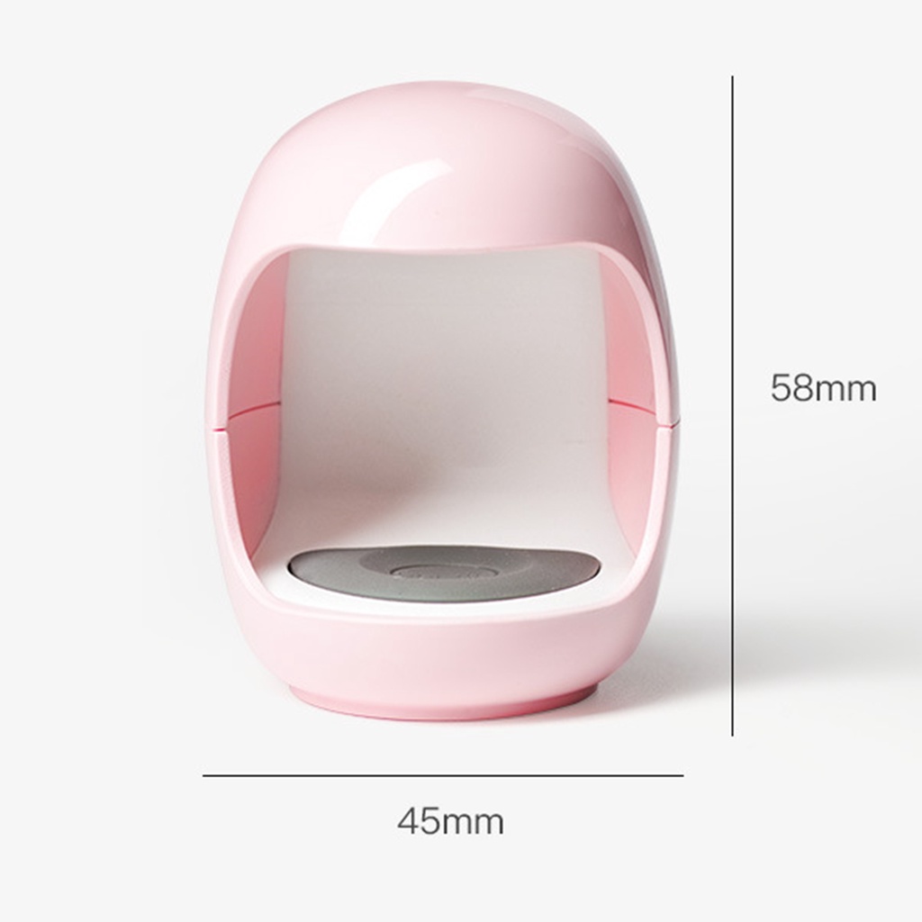 Đèn LED Hong Khô Sơn Móng Tay Bằng ABS Mini 3W UV Tiết Kiệm Năng Lượng