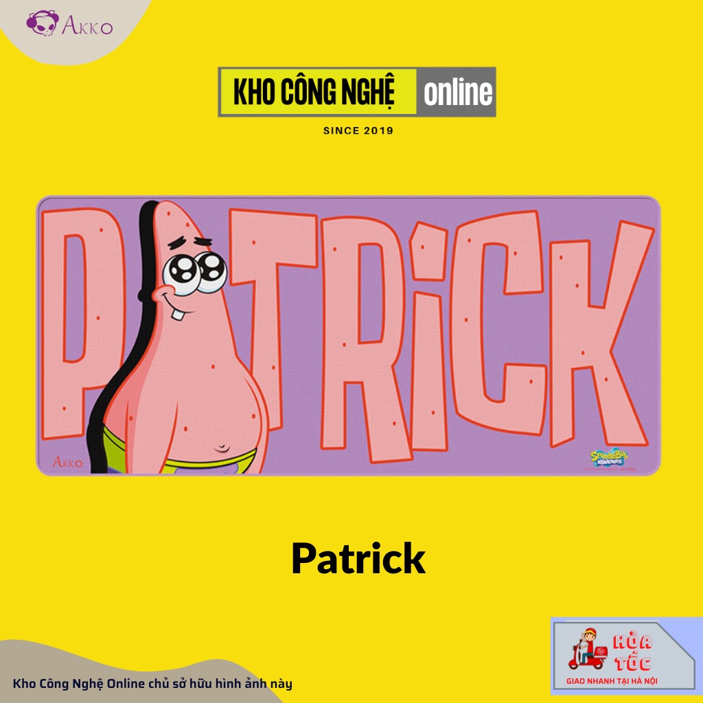 Pad chuột / Lót chuột / Bàn di AKKO Patrick XXL  - Hàng chính hãng