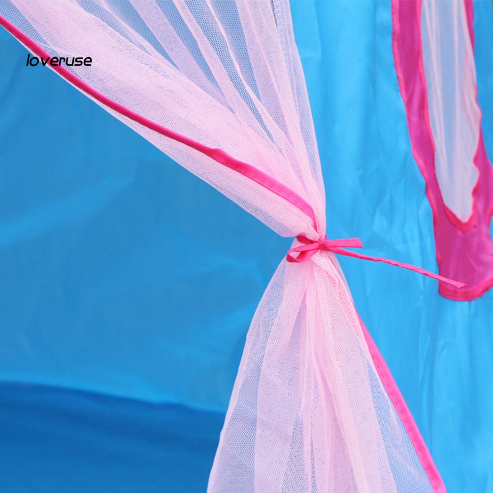 Lều Chơi Trong Nhà / Ngoài Trời Cho Bé Hình Lâu Đài Dễ Thương