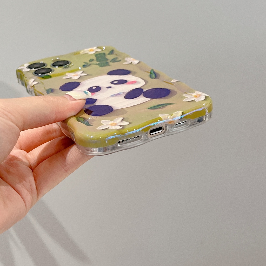 Ốp Điện Thoại TPU Mềm Chống Sốc Họa Tiết Tranh Sơn Dầu Cho Apple IPhone 14 13 12 11 Pro Max