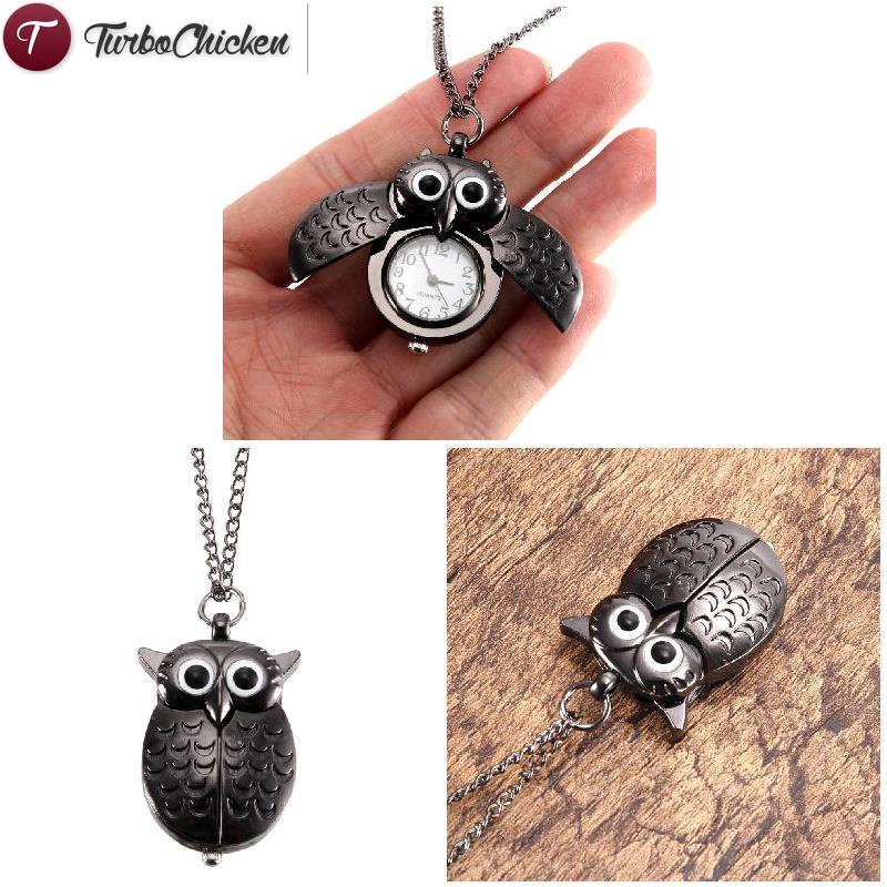 Đồng Hồ Quả Quýt Hình Con Cú Dễ Thương Phong Cách Vintage