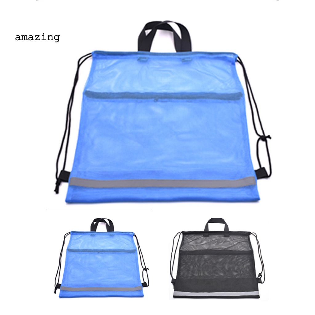 Túi Lưới Dây Rút Đựng Bóng Thể Thao Cỡ Lớn Lâu Trôi