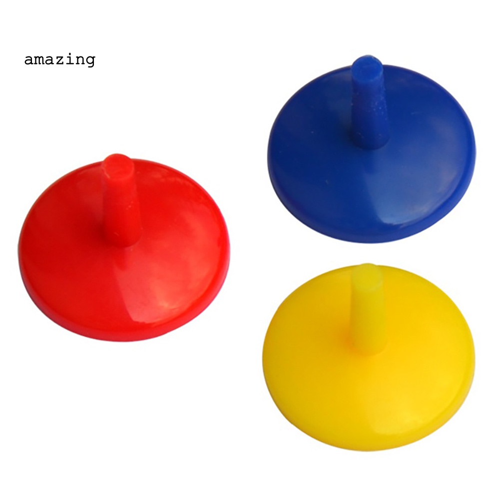 1 Bộ Giá Đỡ Bóng Golf Bằng Nhựa Kèm 3 Bút Đánh Dấu Tiện Dụng