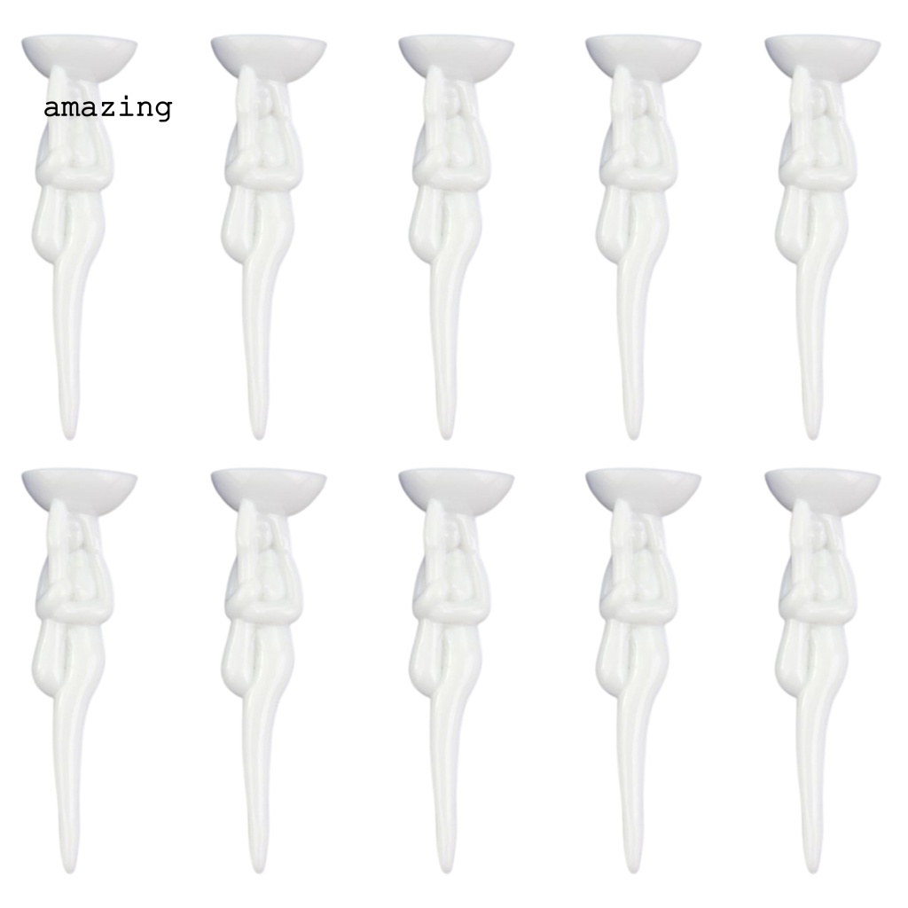 Set 10 Tee Golf Chất Liệu PE Dùng Luyện Tập Đánh Golf Chuyên Nghiệp