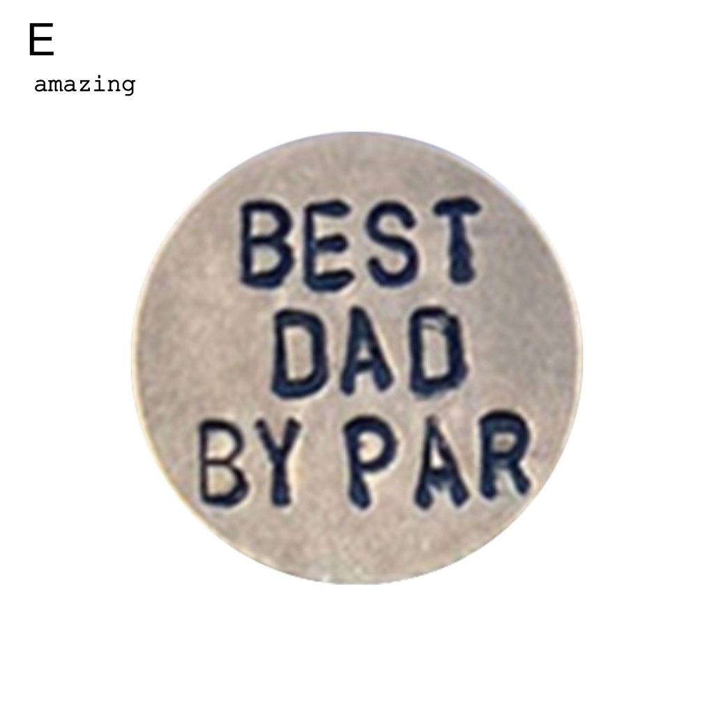 Phụ Kiện Đánh Dấu Vị Trí Mũ Chơi Golf Chống Rỉ Sét Chắc Chắn Sturdy