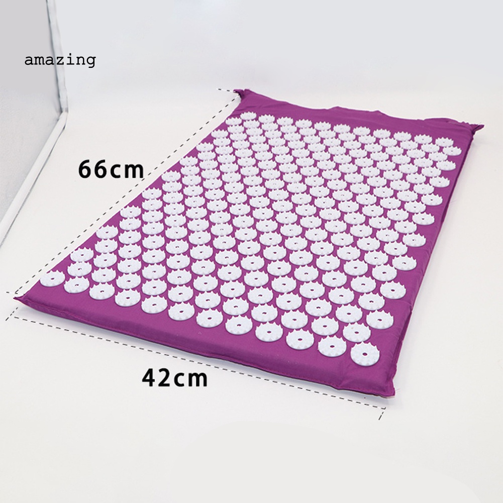 Thảm / Gối Bấm Huyệt Mát Xa Giảm Đau Tiện Dụng Cho Người Tập Yoga