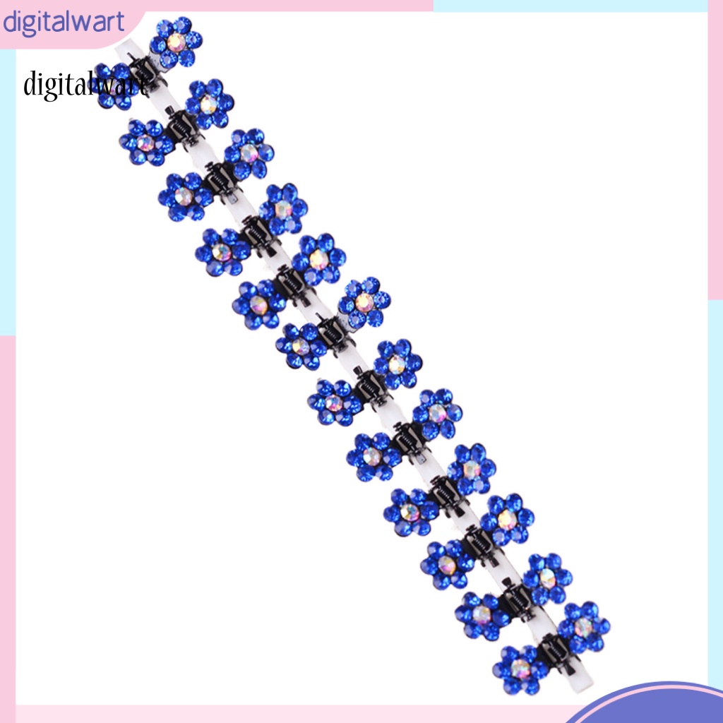 Kỹ Thuật Số| Set 12 Kẹp Tóc Đính Đá Thời Trang Cho Nữ