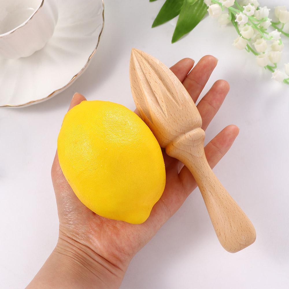 1 Dụng Cụ Vắt Chanh Bằng Gỗ Thân Thiện Với Môi Trường