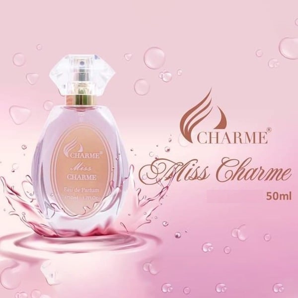 Nước hoa nữ Charme Miss Charme 10ml Ngọt ngào Nữ tính Quyết rũ Thanh lịch