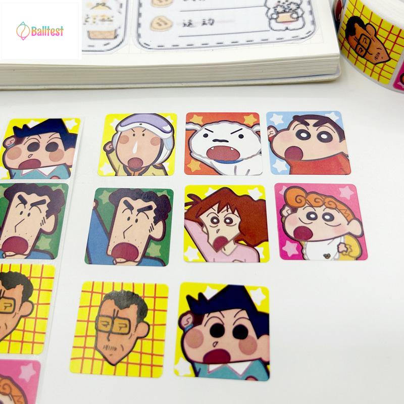 💜Cuộn 200 Hình Dán Sanrio Dễ Thương DIY Trang Trí Dán