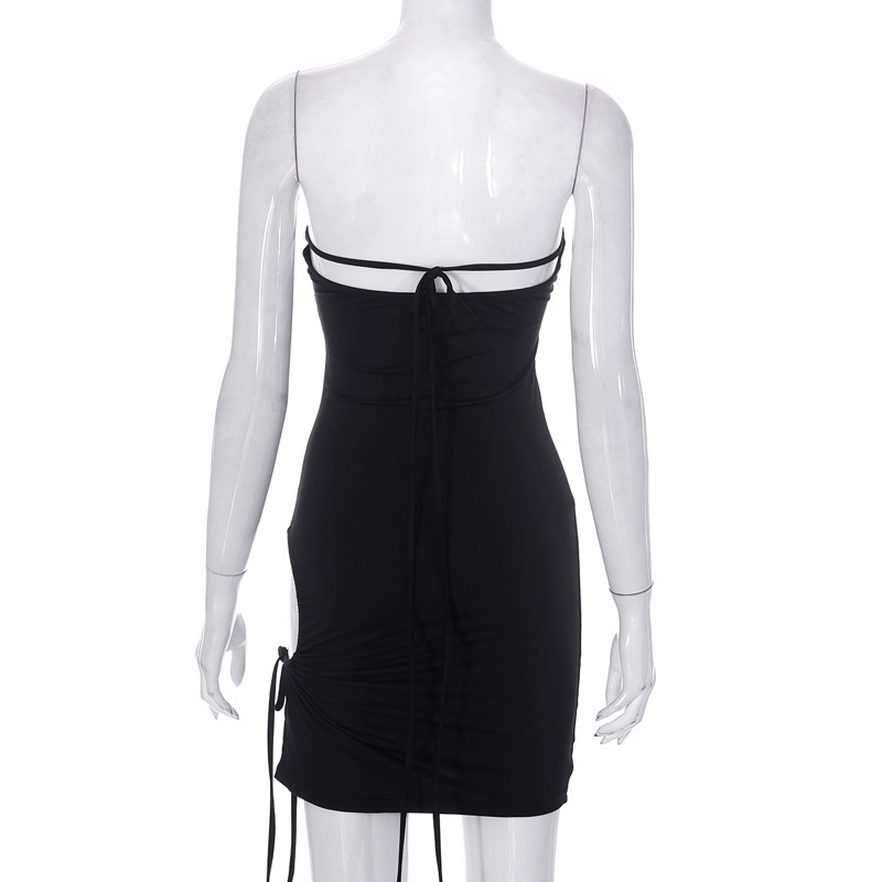 Đầm Mini Hai Dây Ôm Dáng Gợi Cảm Dành Cho Nữ