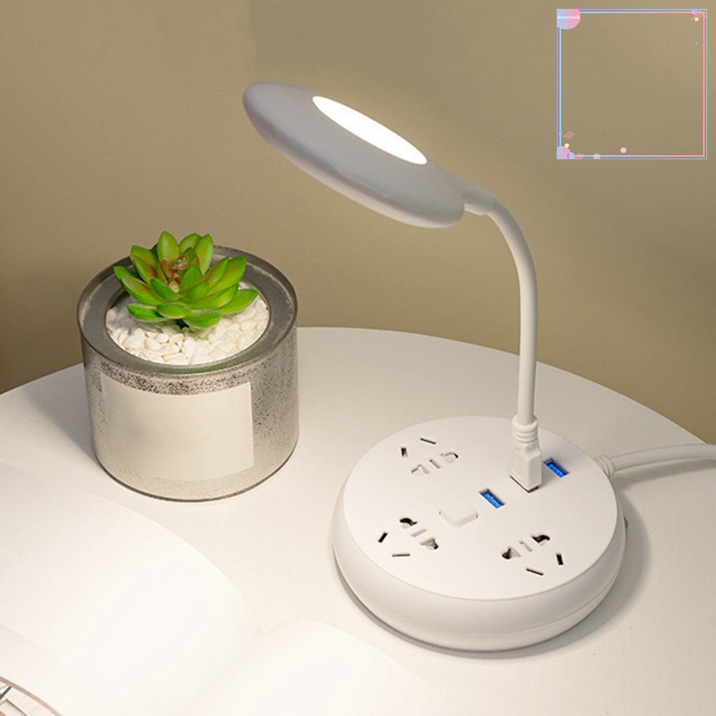 [DDJ] Đèn Ngủ LED USB Siêu Sáng Không Chói Tiết Kiệm Năng Lượng ABS Cắm USB Có Thể Uốn Cong Được