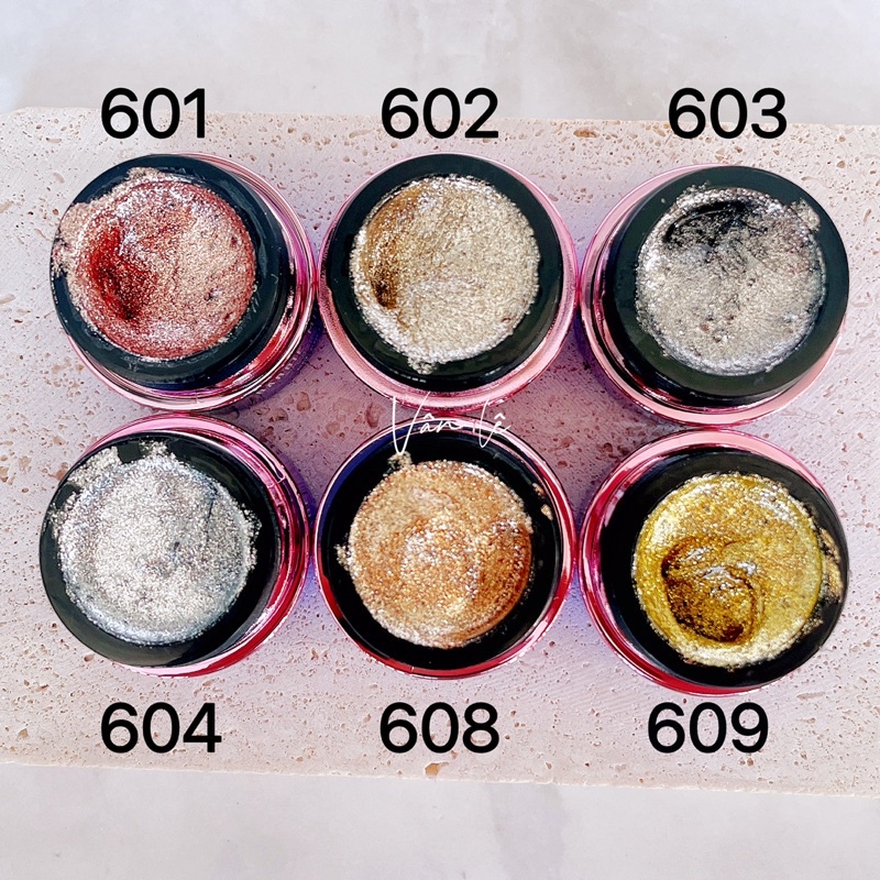 Gel vẽ nhũ siêu sáng cao cấp Barbie trang trí móng Siêu Sale