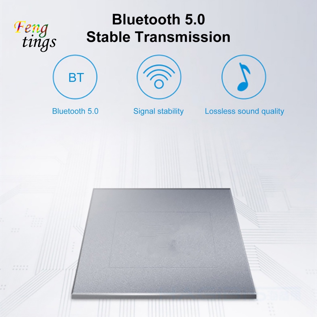 Thiết Bị Truyền Nhận Tín Hiệu Bluetooth 5.0 2 Trong 1 Chuyên Dụng Cho Loa Ô Tô / Nhà Cửa