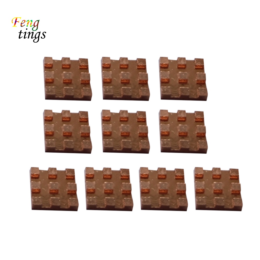 Set 10 Phụ Kiện Tản Nhiệt Bằng Đồng 2 / 3 / 4 / 6mm Cho RAM