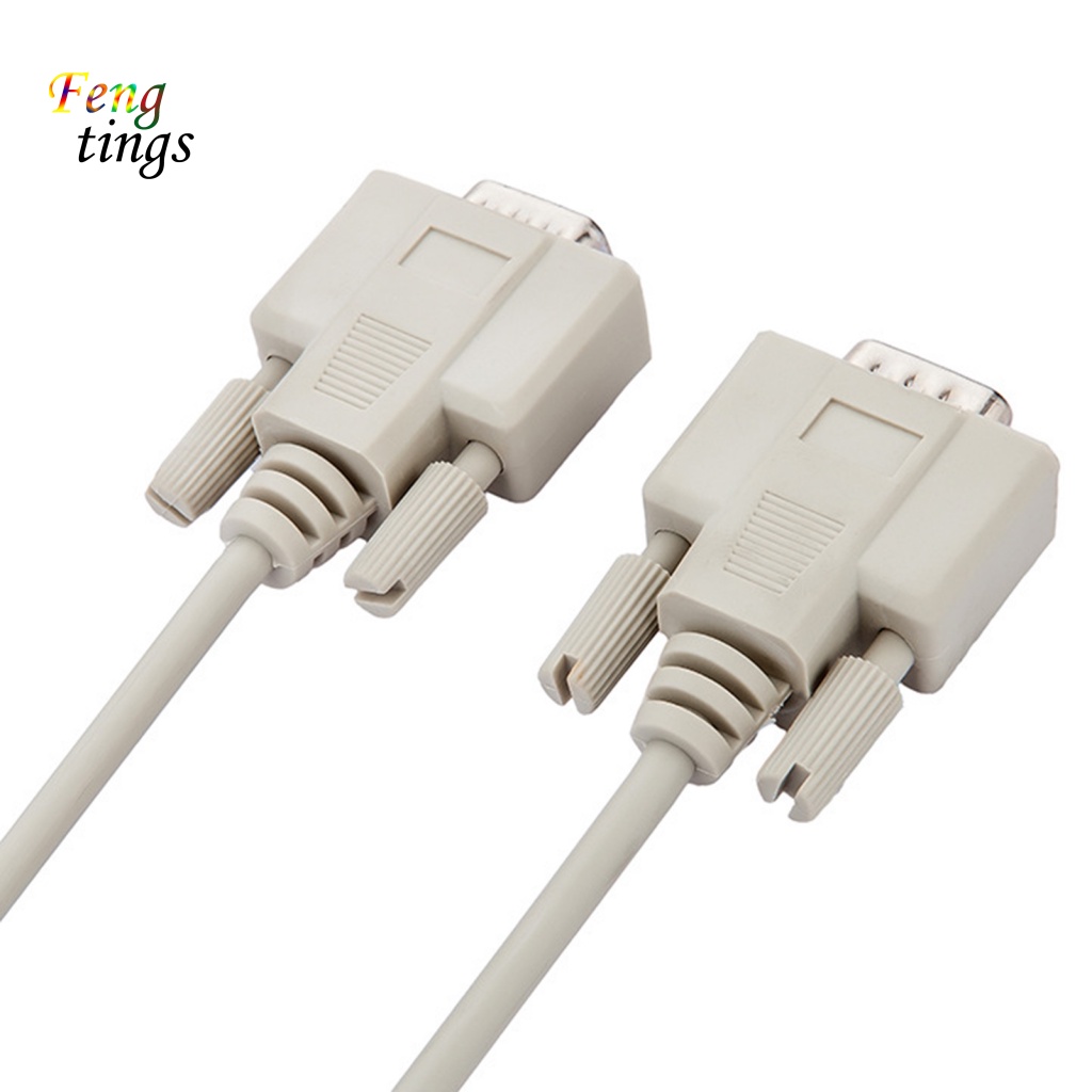 Dây Cáp Nối Dài Tốc Độ Cao 1.5m 3m 5m DB9 Male Sang Male DB9 RS232 9Pin PC Cho Máy In
