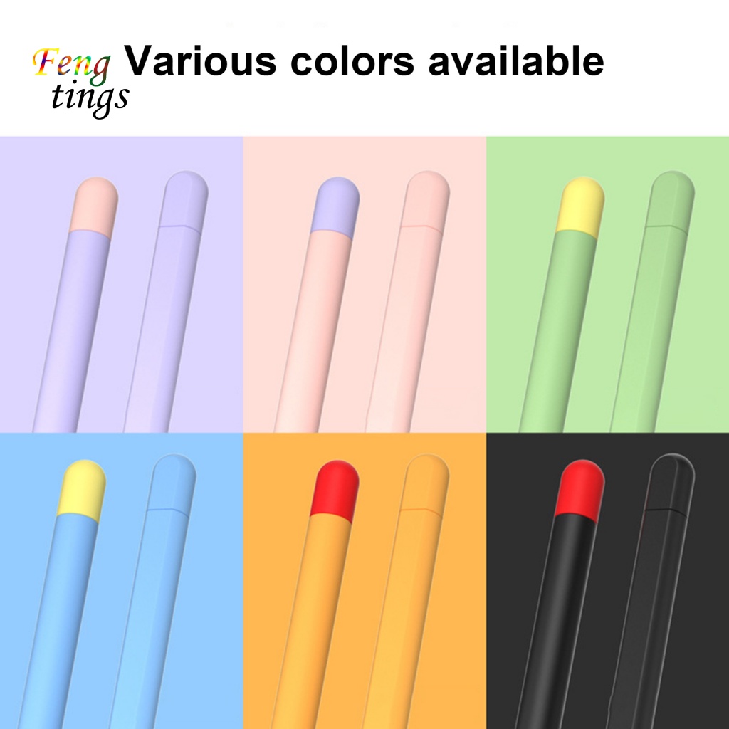 Vỏ Bảo Vệ Bút Cảm Ứng Chống Rơi Màu Tương Phản Cho Samsung Galaxy Tab S6 Lite