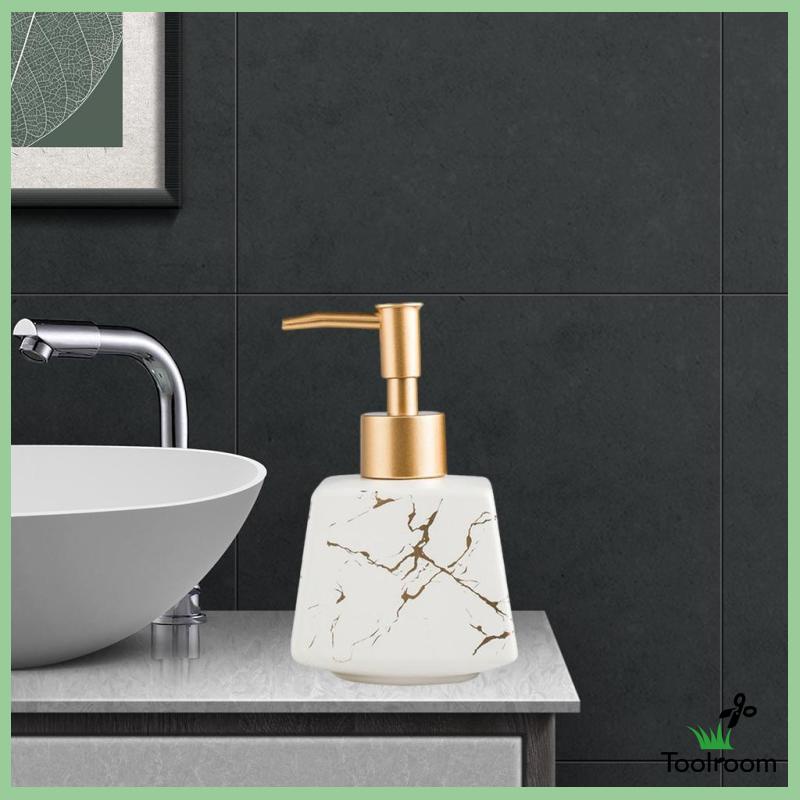 Bình Sứ Đựng Xà Phòng Dung Tích 260ml Tiện Dụng