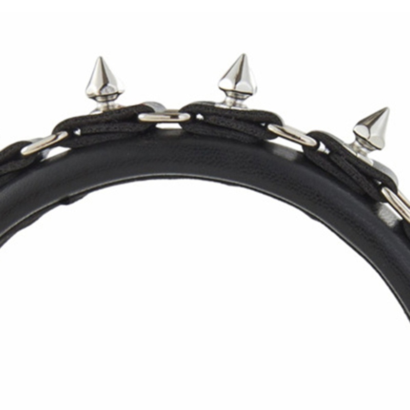 Băng Đô Cài Tóc Đính Đinh Tán Phong Cách Gothic Punk Cho Nam