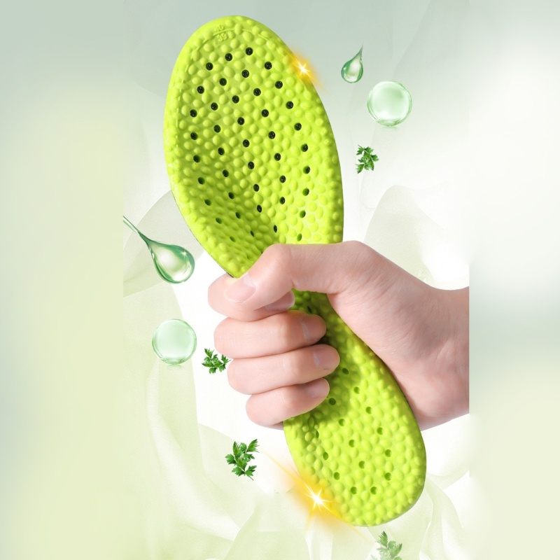 Đệm Lót Giày Thể Thao Mềm Mại Thoáng Khí Thấm Hút Mồ Hôi Chống Sốc