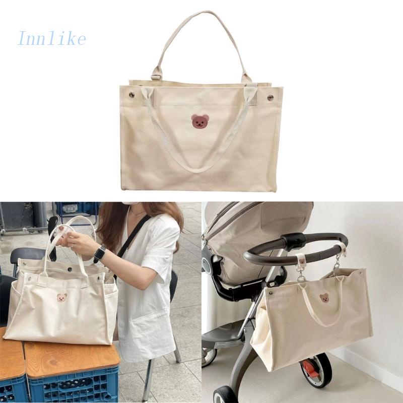 Túi Đựng Tã Em Bé Sơ Sinh Thêu Họa Tiết Xinh Xắn