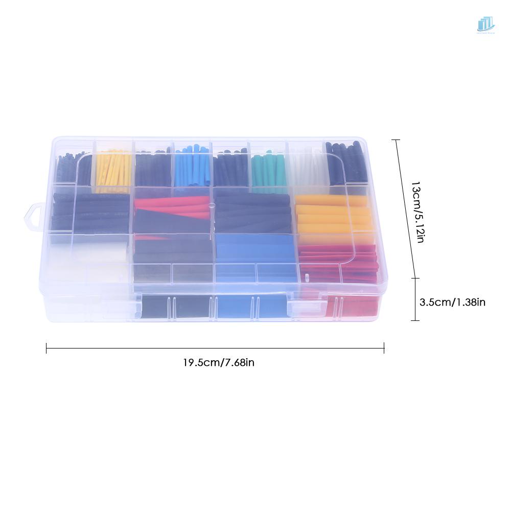 580 Ống Co Nhiệt 2: 1 6 Màu 11 Kích Cỡ 1.0-10Mm