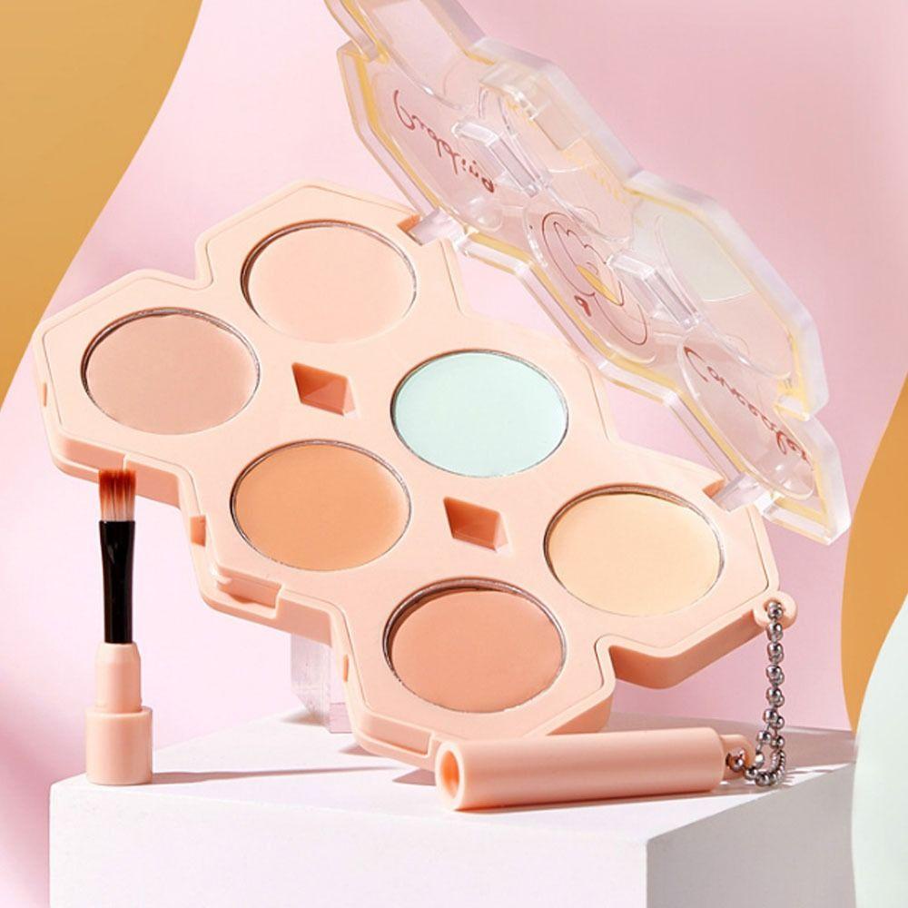 XIANTIN Kem Che Khuyết Điểm 6 Màu Sắc Tùy Chọn Dưỡng Ẩm Chống Thấm Nước Dễ Sử Dụng