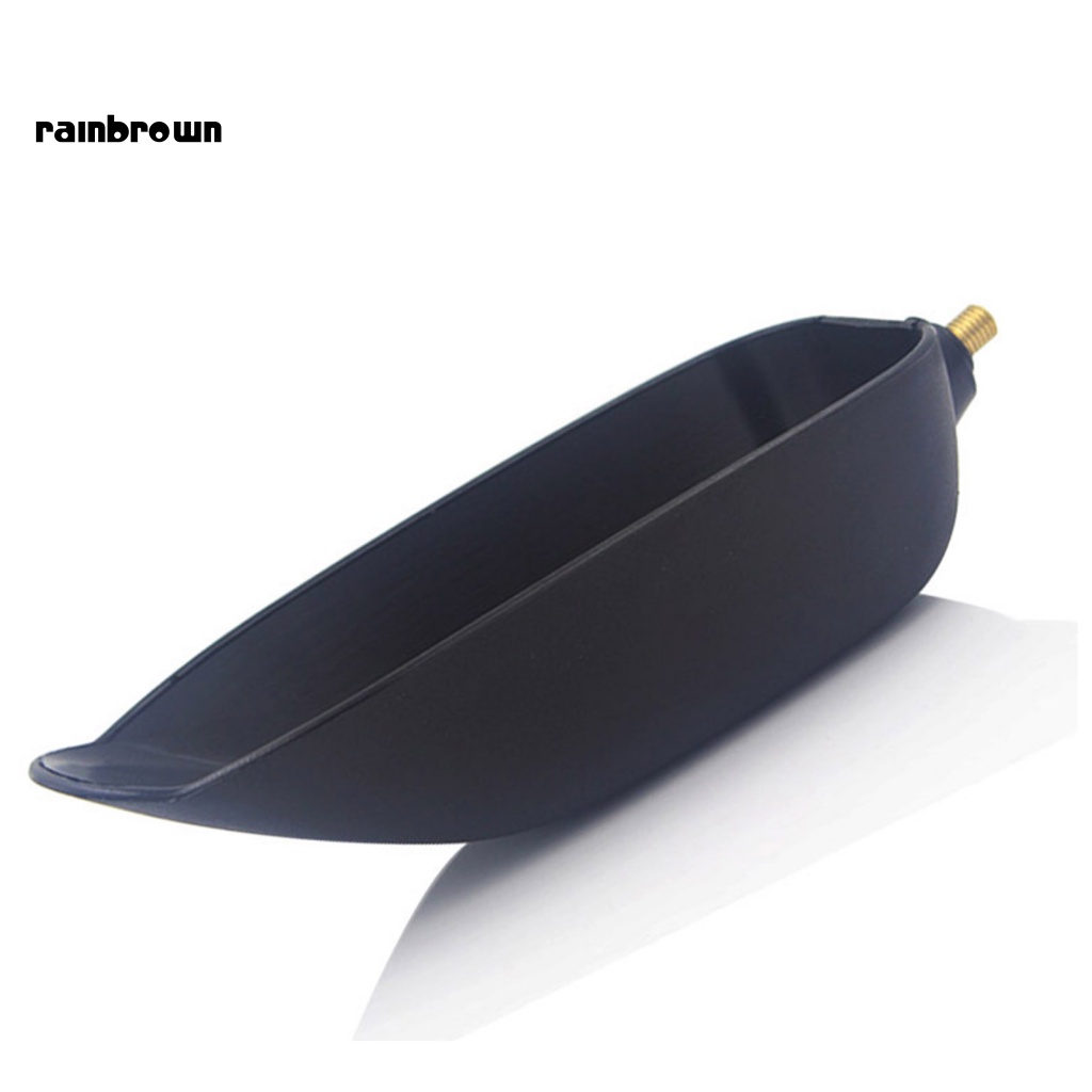 &lt; Rainbrown &gt; Máy Ném Mồi Câu Cá Cạnh Tròn Bằng PP Sức Chứa Lớn Thiết Thực