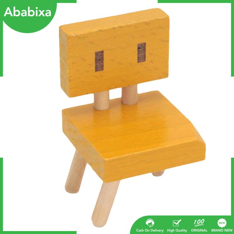 Ghế Gỗ Mini Dùng Trang Trí Phòng Khách / Phòng Ngủ Độc Đáo