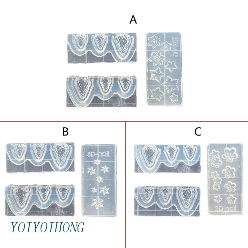 Khuôn Làm Bánh Kẹo Hình Trái Dâu 3D