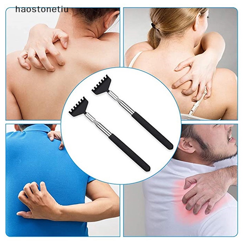 Cây Gãi Lưng Massage Có Thể Thu Gọn Bằng Thép Không Gỉ