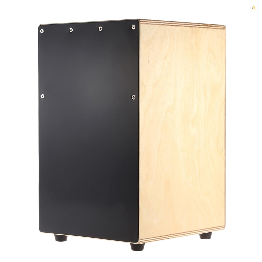 Trống Gỗ Cajon Kèm Chân Cao Su 23 * 24 * 37cm