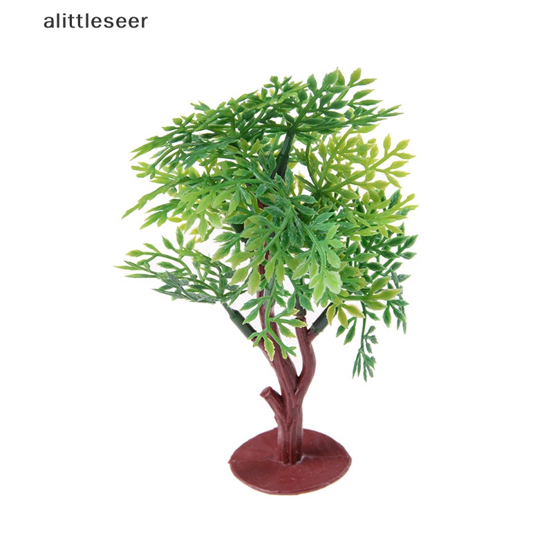 Mô Hình Cây Xanh 9cm Sống Động Trang Trí Nhà Búp Bê