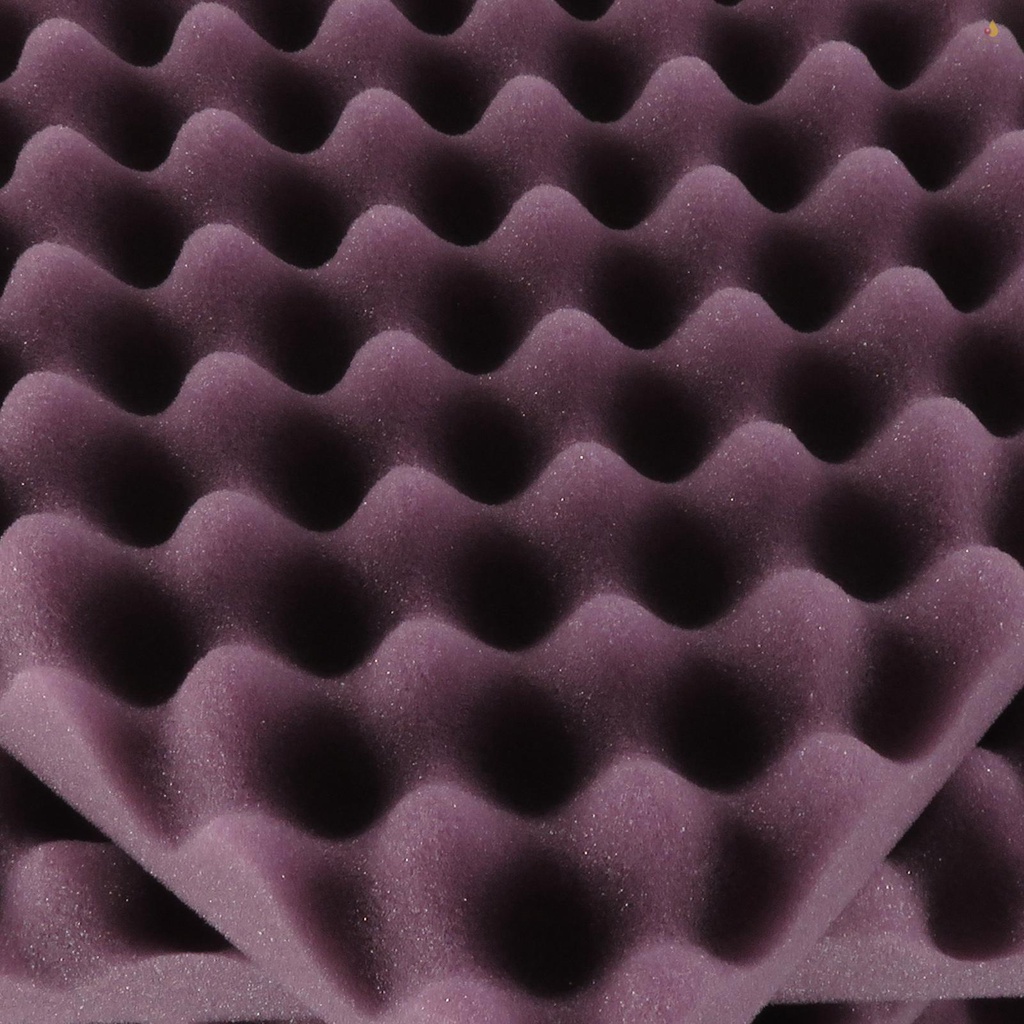 Set 12 Đệm Xốp Cách Âm Hình Quả Trứng 30 * 30 * 5cm Đa Ứng Dụng