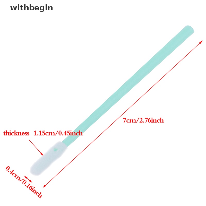 Bộ 100 Tăm Bông Đầu Xốp Làm Sạch Bụi Bẩn Tiện Dụng