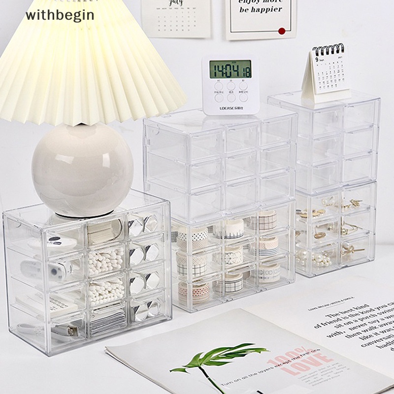 Ngăn Kéo Mini Bằng Nhựa Để Bàn Đựng Đồ Tiện Dụng