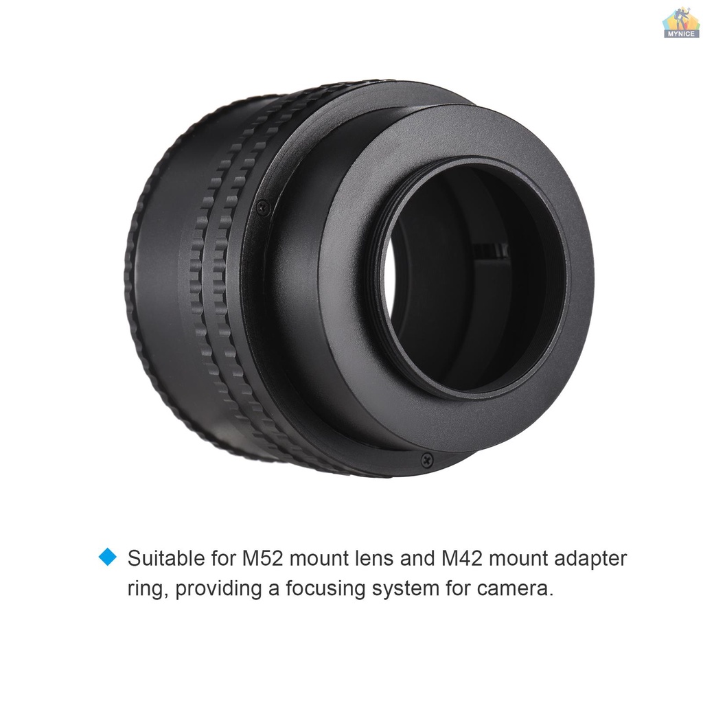 Vòng Nối Ống Kính Máy Ảnh Macro M52-M42 (17-31) 17mm-31mm M52 Sang M42