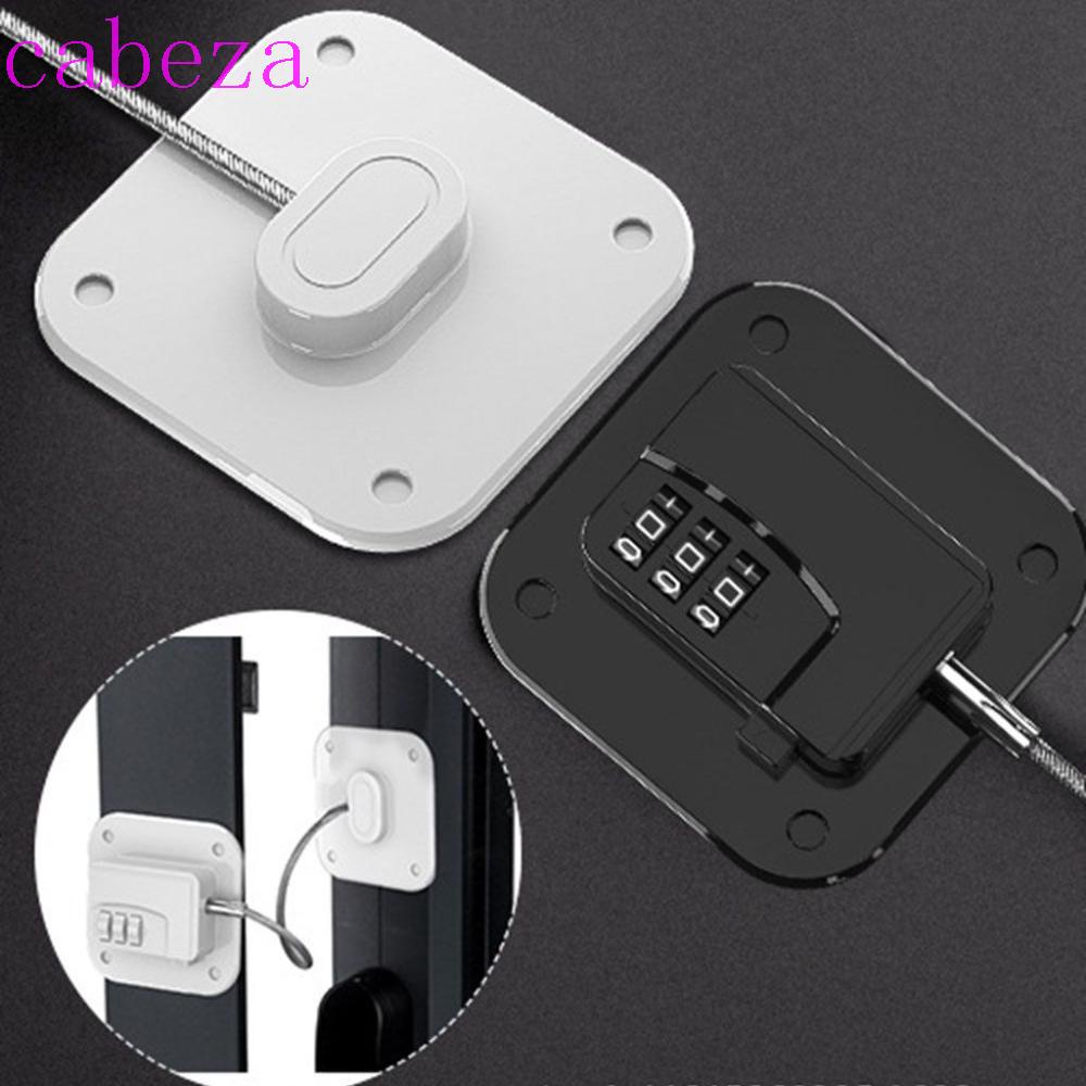 Khóa Cửa Tủ Bằng Dây Thép Dày Dặn Đa Năng Không Cần Khoan Tiện Dụng