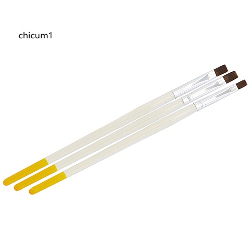 Set 3 Cọ Vẽ Trang Trí Móng Tay Nghệ Thuật