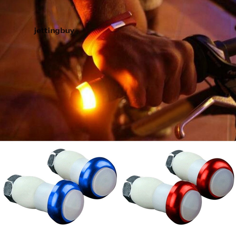 Cặp đèn xi nhan LED JETTING an toàn cho xe đạp